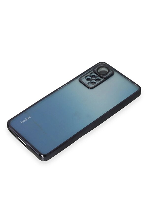 Xi̇aomi̇ Redmi̇ Note 11 Pro Kılıf Lensli̇ Si̇li̇kon - Si̇yah - Dropx8026-8559