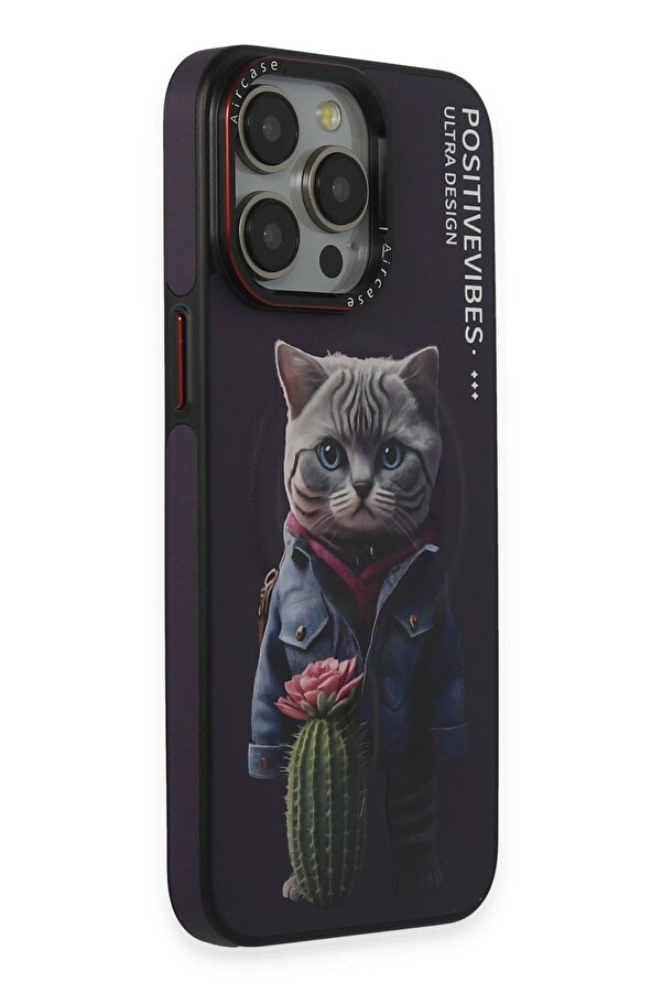 İphone 14 Pro Fun Magsafe Kapak - Deri̇n Mor - Dropx5239-4964