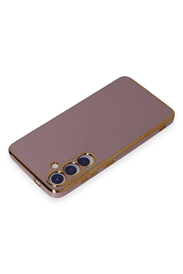 Samsung Galaxy S24 Plus Kılıf Volet Si̇li̇kon - Mor - Dropx3882-6277