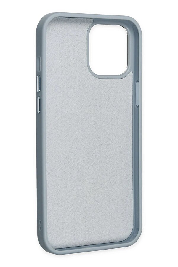 İphone 12 Pro Max Kılıf Asya Deri̇ Si̇li̇kon - Si̇erra Blue - Dropx2259-5652