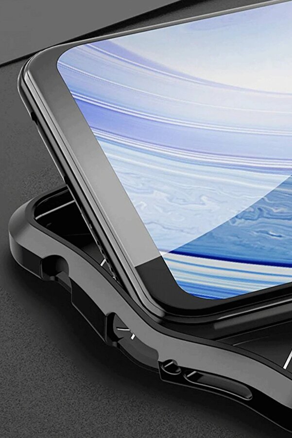 Oppo Reno 4 Pro Kılıf Auto Focus Kapak - Kırmızı - Dropx5334-2131