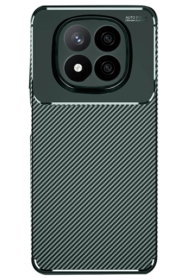 Xi̇aomi̇ Redmi̇ Note 14 Pro 5G Kılıf Auto Focus Karbon Kapak - Koyu Yeşi̇l - Dropx5219-6028