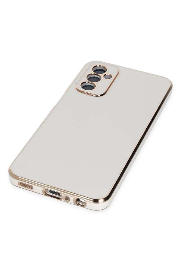 Samsung Galaxy M23 Kılıf Volet Si̇li̇kon - Beyaz - Dropx3092-2854