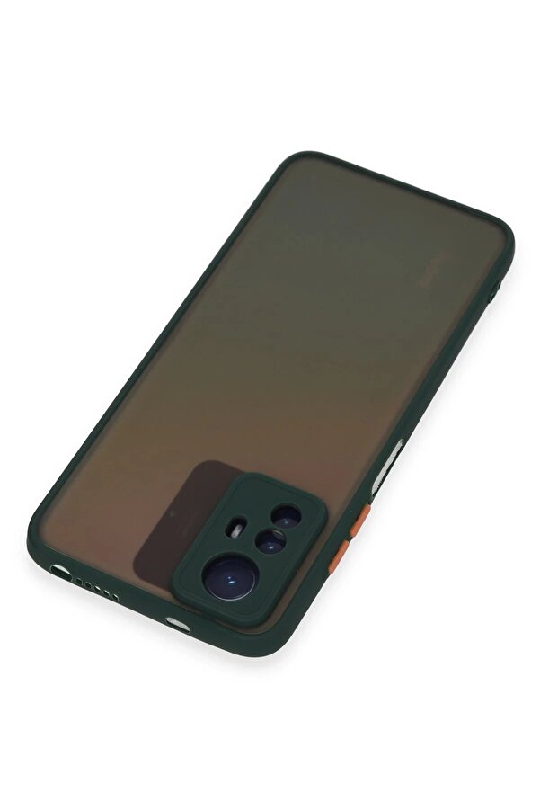 Xi̇aomi̇ Redmi̇ Note 12S Kılıf Montreal Si̇li̇kon Kapak - Yeşi̇l - Dropx5428-2378