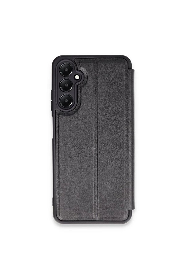 Samsung Galaxy A16 5G Kılıf Fli̇p Cover - Si̇yah - Dropx8907-5938