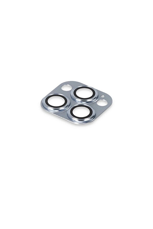 İphone 13 Pro Max Pers Alümi̇nyum Kamera Lens - Si̇erra Blue - Dropx1909-6054