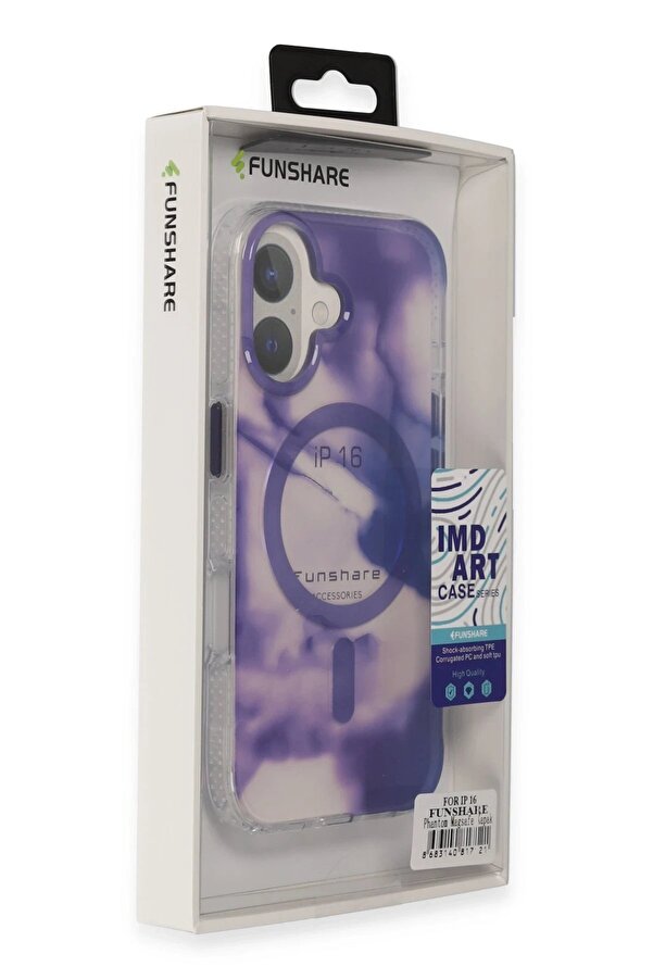 İphone 16 Phantom Magsafe Kapak - Si̇yah - Dropx7964-2758