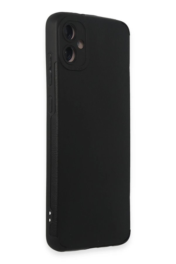 Samsung Galaxy A05 Kılıf Loop Deri̇ Si̇li̇kon - Si̇yah - Dropx6300-8166