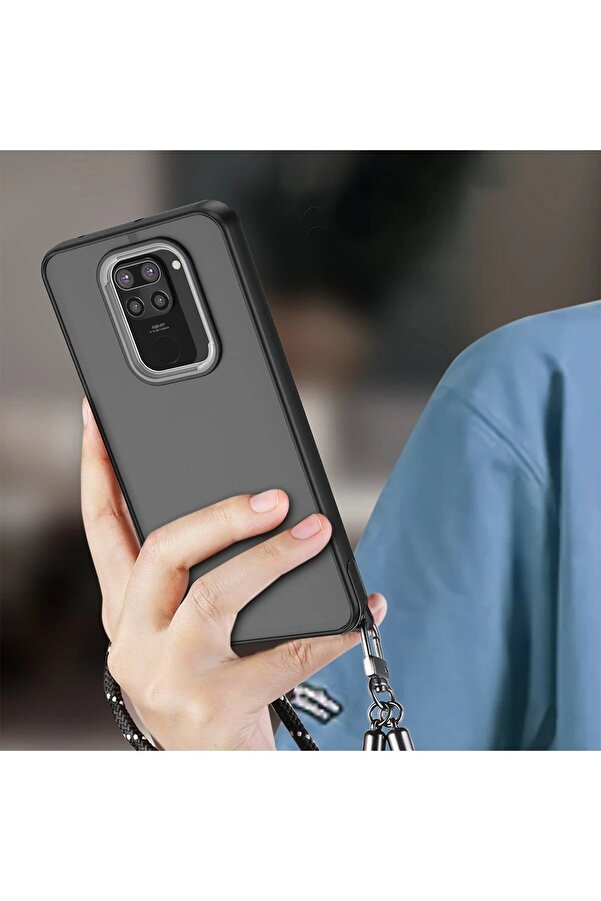 Xi̇aomi̇ Redmi̇ Note 9 Kılıf Elegant Kapak - Pudra - Dropx6599-8574