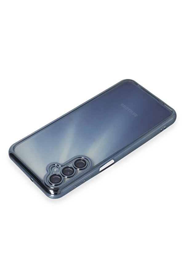 Samsung Galaxy A35 5G Kılıf Lensli̇ Si̇li̇kon - Si̇erra Blue - Dropx9931-8508