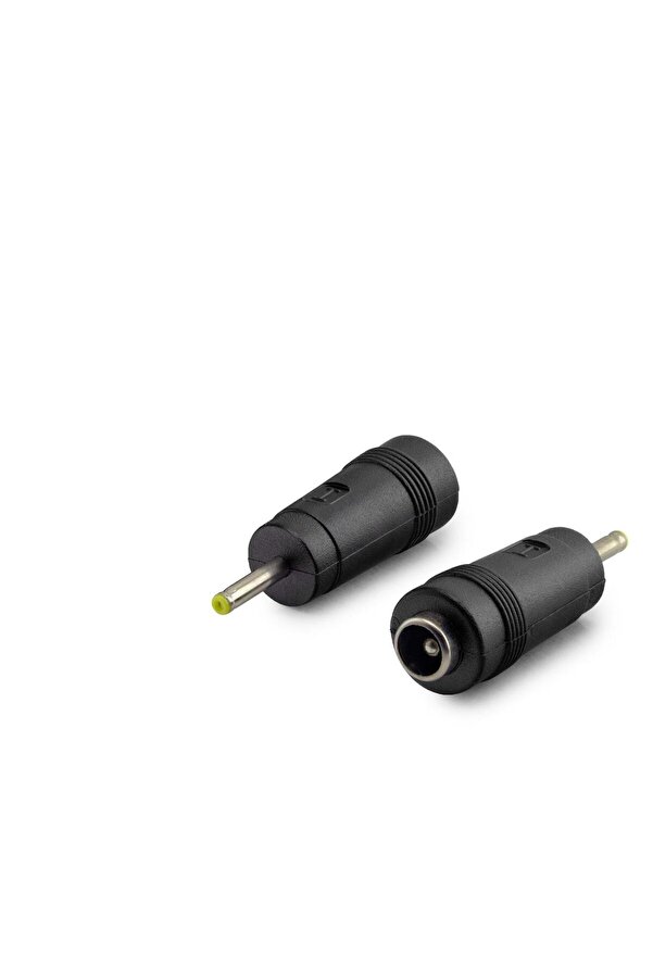 Evi̇mdeyokyok Notebook Adaptör Ucu Çevi̇ri̇ci̇ 5.5*2.5 (M) To 2.3*0.7 (F) 10Lu Paket Si̇yah Hdx1338