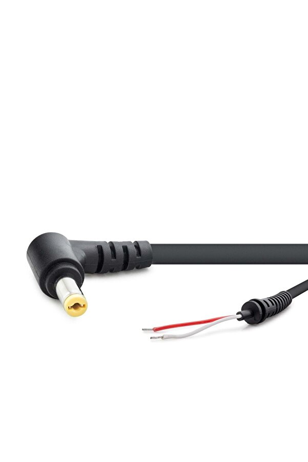 Evi̇mdeyokyok Notebook Adaptör Kablosu 5.5*1.7 L Ti̇p Acer 30W-90W 1.2M Si̇yah Hdx5511
