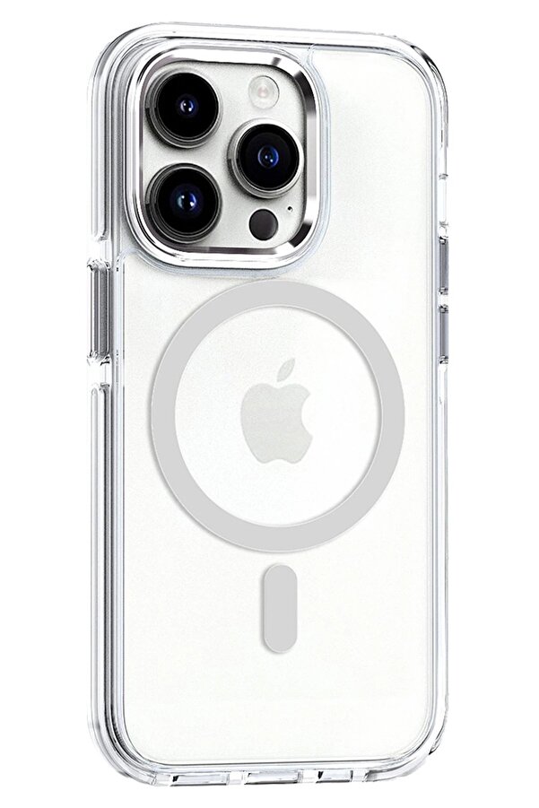 İphone 14 Pro Bella Magsafe Kapak - Gri̇ - Dropx7535-8478