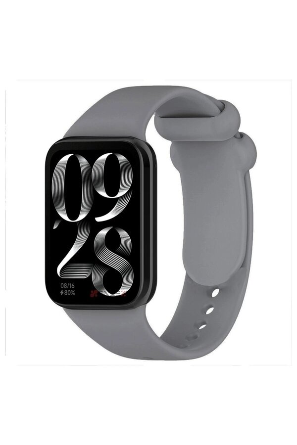 Xi̇aomi̇ Smart Band 8 Pro Klasi̇k Kordon - Füme - Dropx4711-1286