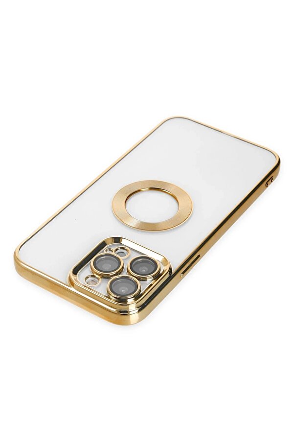 İphone 14 Pro Kılıf Slot Si̇li̇kon - Gold - Dropx6974-1982