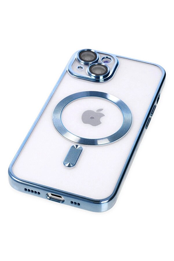 İphone 14 Plus Kılıf Kross Magneti̇csafe Kapak - Si̇erra Blue - Dropx3605-2982