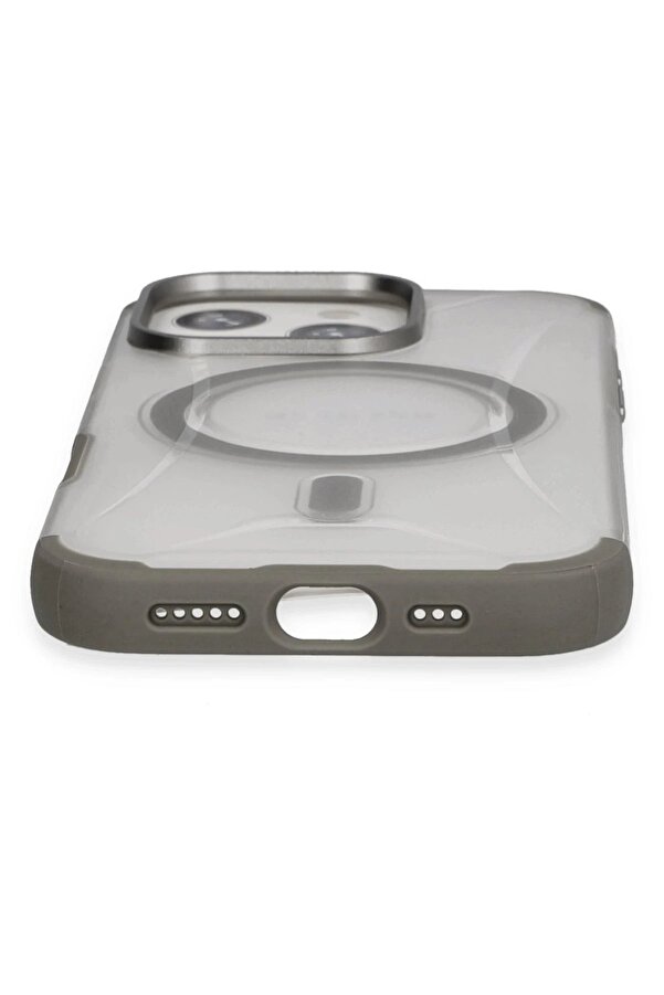 İphone 16 Pro Max Hi̇lton Magsafe Kapak - Ti̇tan Gri̇ - Dropx3920-5873