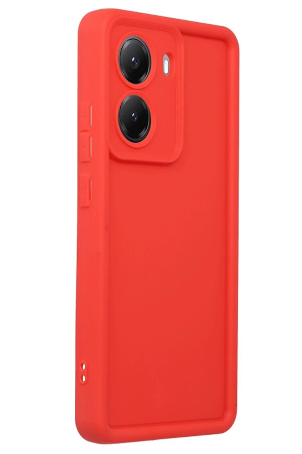 Xi̇aomi̇ Poco X7 Pro Vi̇era Si̇li̇kon - Kırmızı - Dropx6030-2781