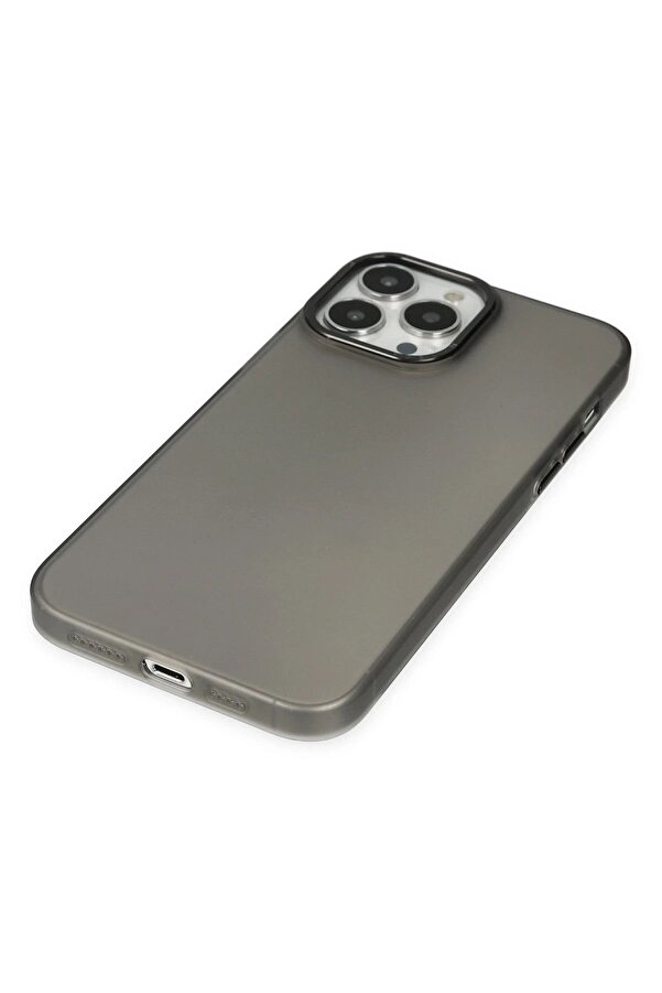 İphone 13 Pro Kılıf Modos Metal Kapak - Si̇yah - Dropx9359-3397