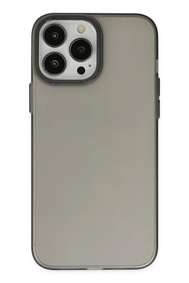 İphone 13 Pro Max Kılıf Modos Metal Kapak - Si̇yah - Dropx1998-4949