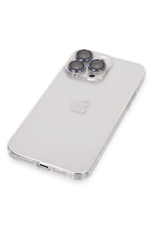 İphone 13 Pro Max Kılıf Luko Lens Si̇li̇kon - Si̇erra Blue - Dropx4039-6822