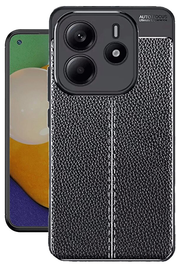 Xi̇aomi̇ Redmi̇ Note 14 4G Kılıf Auto Focus Kapak - Si̇yah - Dropx1512-9208