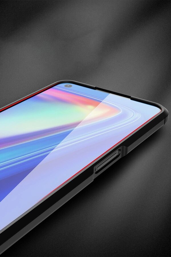 Realme 7 Kılıf Auto Focus Kapak - Kırmızı - Dropx6176-1367