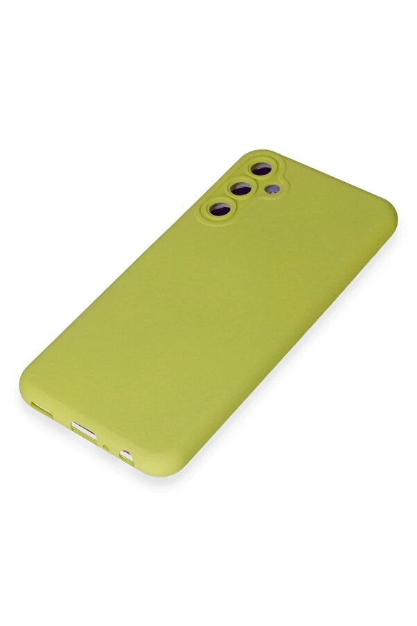 Samsung Galaxy M34 5G Kılıf Nano İçi̇ Kadi̇fe Si̇li̇kon - Sarı - Dropx3994-8441