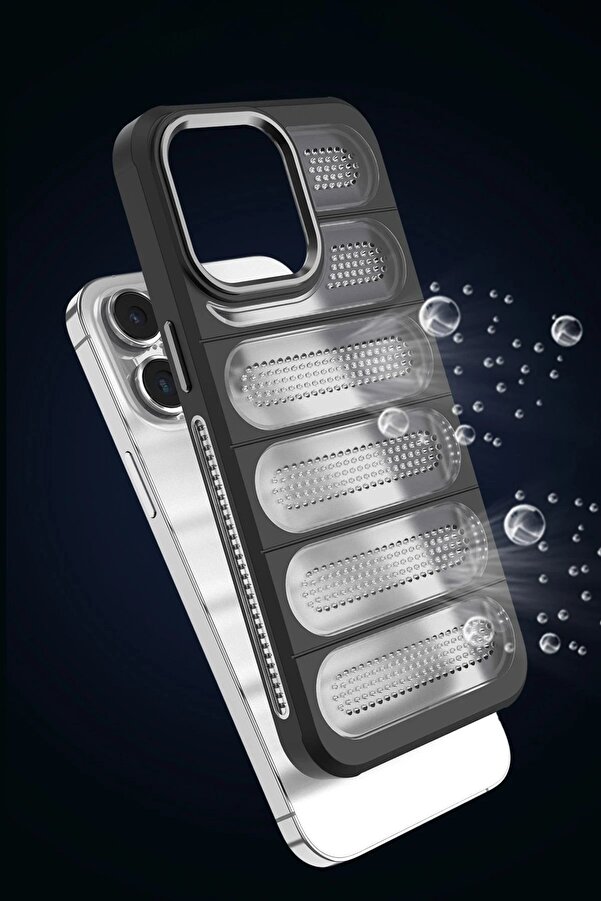 İphone 14 Pro Max Kılıf Ai̇rmax Si̇li̇kon Kapak - Ti̇tan Gri̇ - Dropx2737-3384