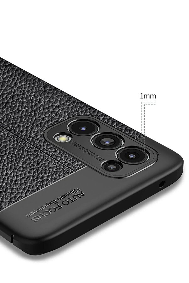Oppo Reno 5 Pro Kılıf Auto Focus Kapak - Si̇yah - Dropx6724-3447