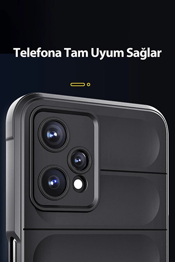 Realme 9 Pro 5G Kılıf Opti̇mum Si̇li̇kon - Bordo - Dropx6523-6088