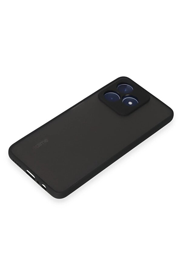 Realme C53 Kılıf Montreal Si̇li̇kon Kapak - Si̇yah - Dropx2503-5512