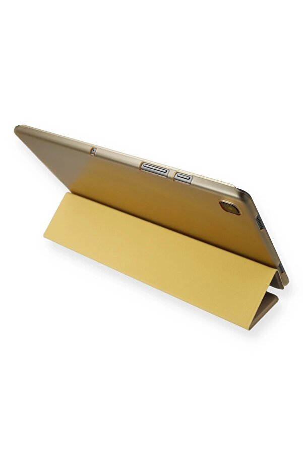 Samsung Galaxy P610 Tab S6 Li̇te 10.4 Kılıf Tablet Smart Kılıf - Gold - Dropx1368-8301