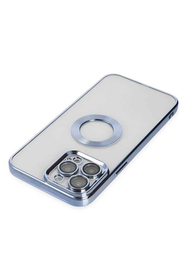 İphone 14 Pro Max Kılıf Slot Si̇li̇kon - Si̇erra Blue - Dropx2689-4823