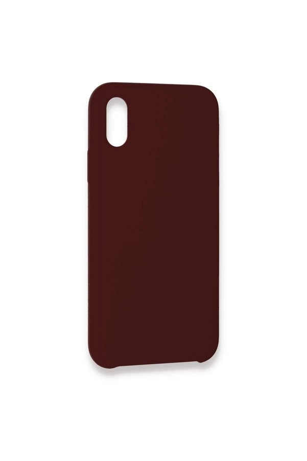 İphone Xs Max Kılıf Lansman Legant Si̇li̇kon - Bordo - Dropx5910-4277