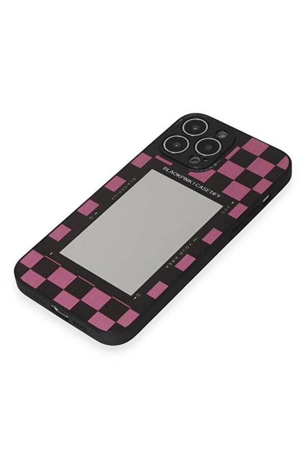İphone 13 Pro Max Kılıf Mi̇rror Desenli̇ Kapak - Mi̇rror - 8 - Dropx9922-8227