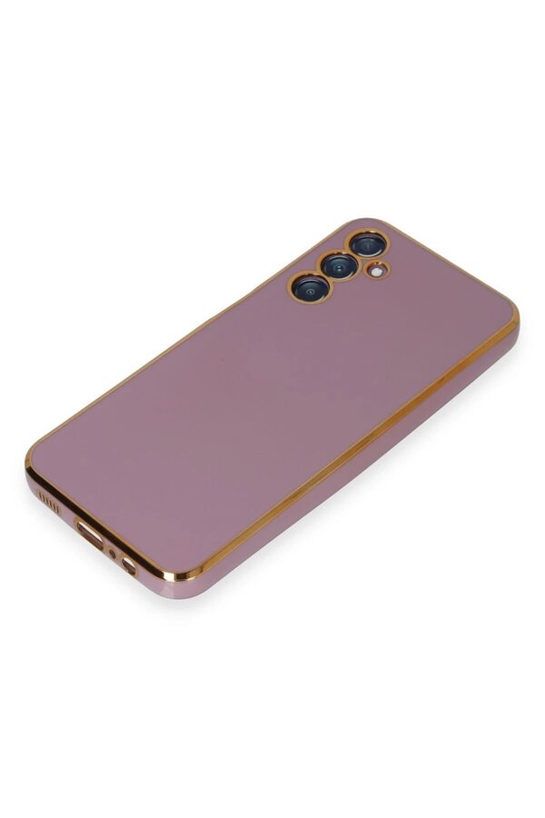 Newface Samsung Galaxy M14 5G Kılıf Volet Si̇li̇kon - Mor