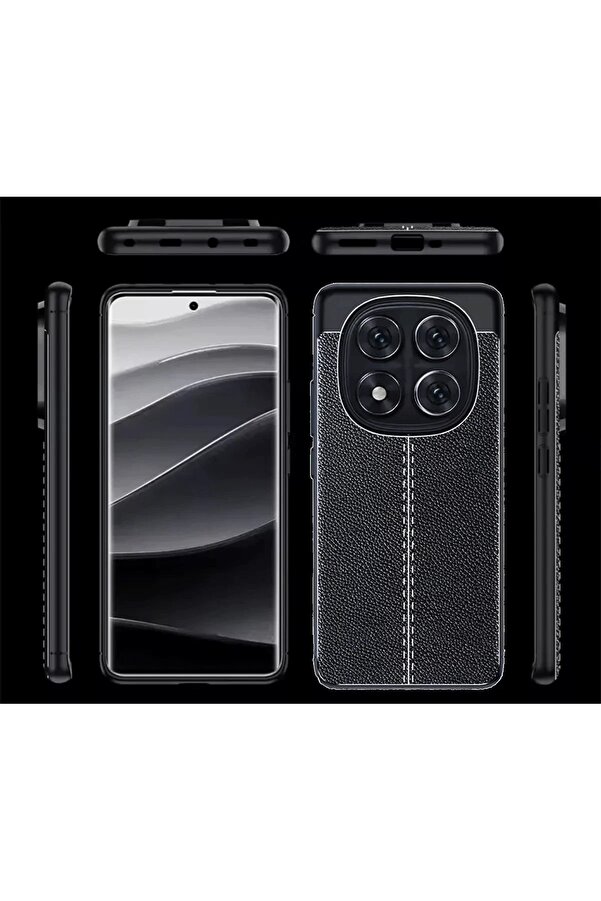 Xi̇aomi̇ Redmi̇ Note 14 Pro 4G Kılıf Auto Focus Kapak - Laci̇vert - Dropx7102-7133
