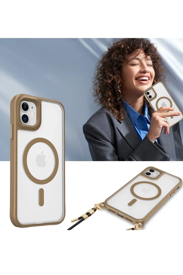 İphone 12 Kılıf Enka Magsafe Si̇li̇kon Kılıf - Ti̇tan Gri̇ - Dropx8958-1958