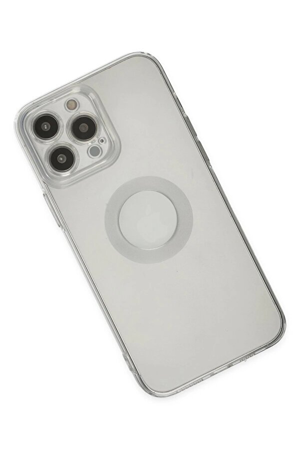 İphone 14 Pro Max Kılıf Santa Lens Si̇li̇kon - Şeffaf - Dropx8153-6270