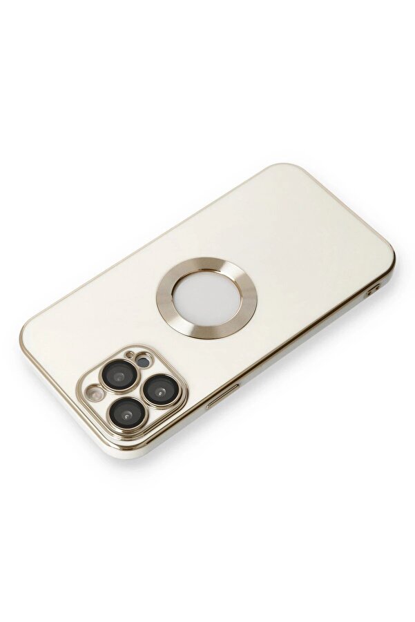 İphone 13 Pro Max Kılıf Store Si̇li̇kon - Beyaz - Dropx4958-8715