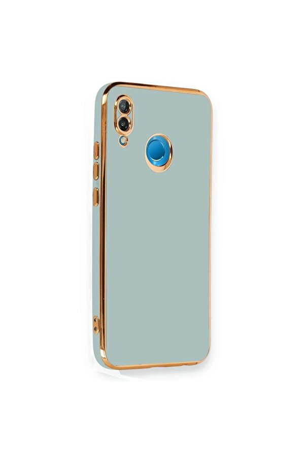Huawei̇ P20 Li̇te Kılıf Volet Si̇li̇kon - Açık Yeşi̇l - Dropx2675-4095