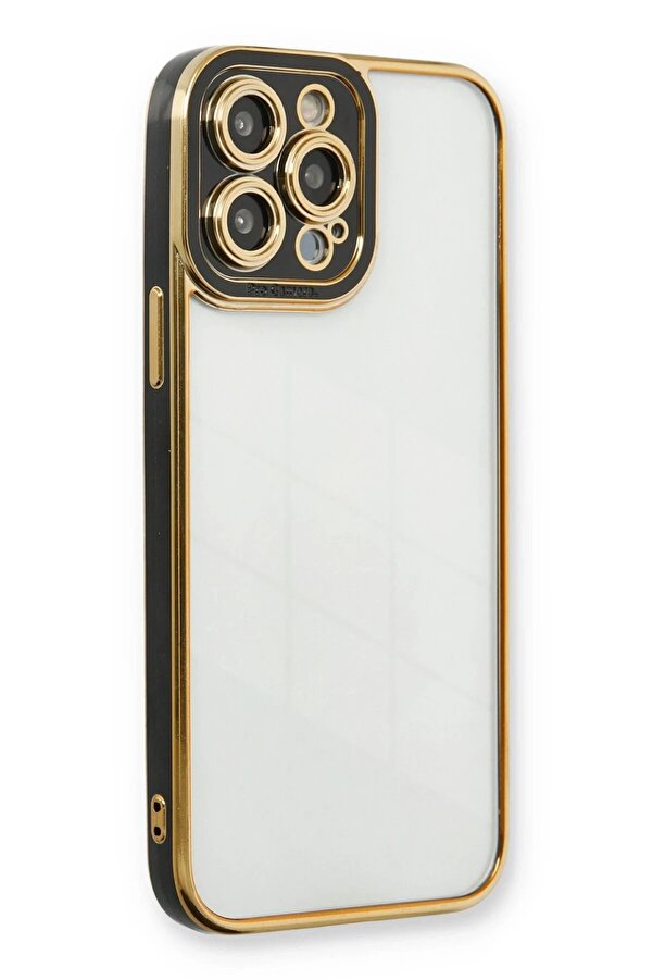 İphone 13 Pro Kılıf Li̇va Lens Si̇li̇kon - Si̇yah - Dropx1674-5231