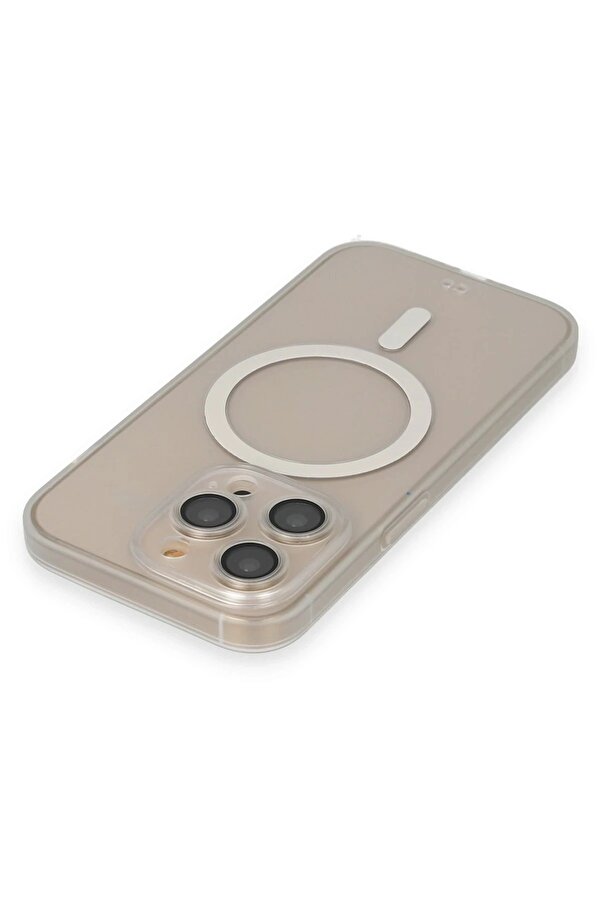 İphone 14 Pro Kılıf Grand Magneti̇csafe Kapak - Şeffaf - Dropx5947-7242