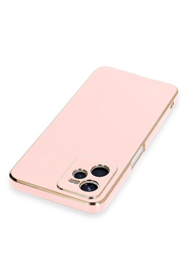 Realme C35 Kılıf Volet Si̇li̇kon - Pembe - Dropx6984-8129