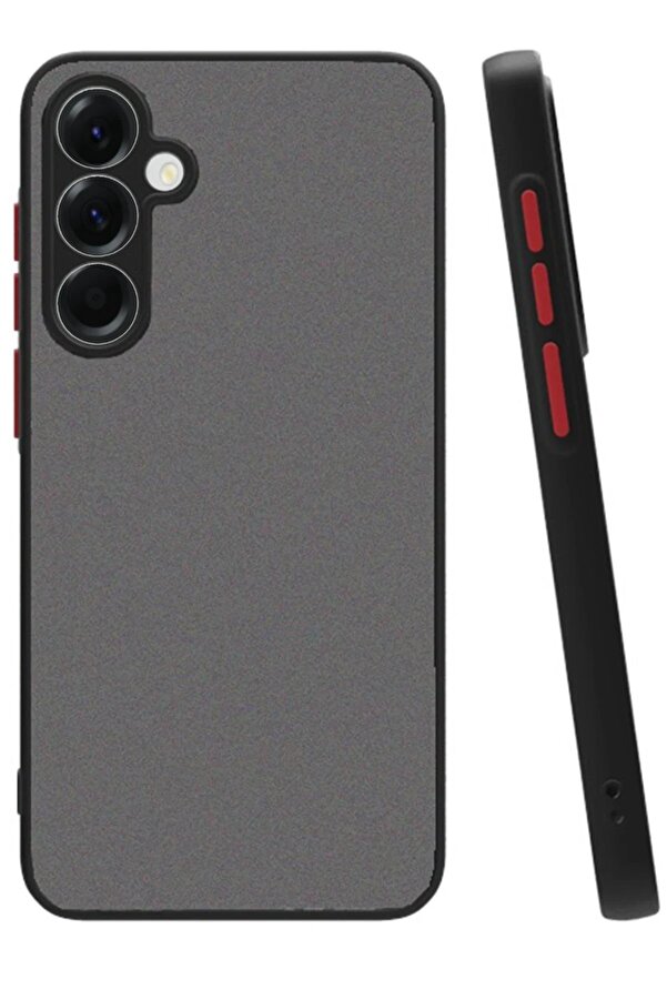 Samsung Galaxy S25 Kılıf Montreal Si̇li̇kon Kapak - Si̇yah - Dropx7334-8956
