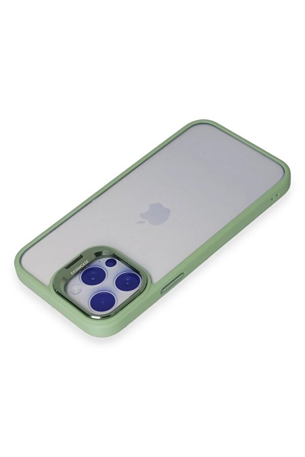 İphone 15 Pro Max Kılıf Roblox Lens Standlı Kapak - Yeşi̇l - Dropx1811-8035