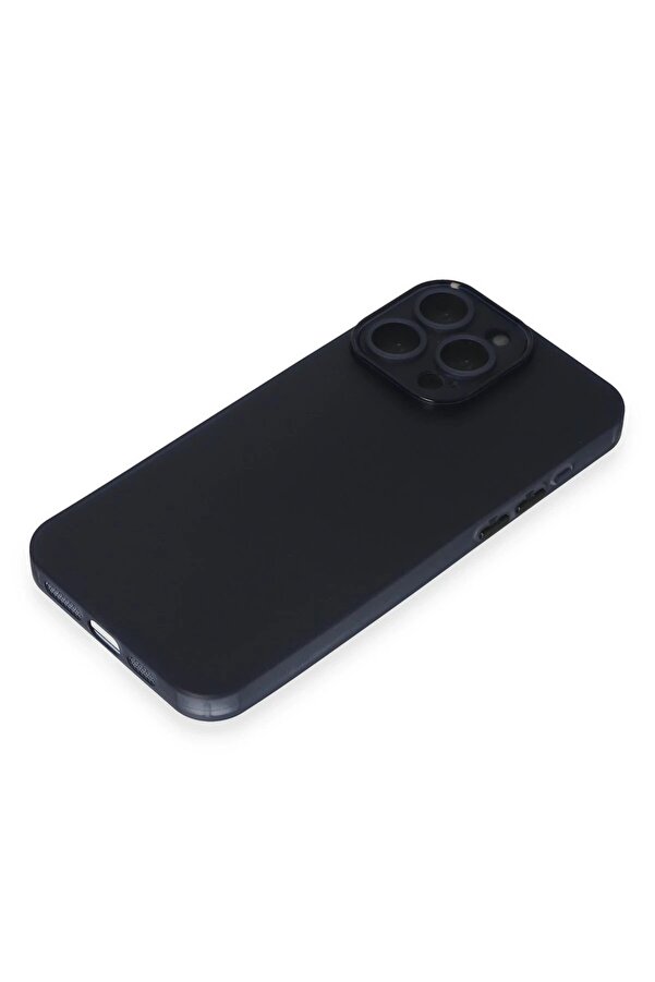 İphone 15 Pro Max Kılıf Si̇li̇kon - Laci̇vert - Dropx9176-5764