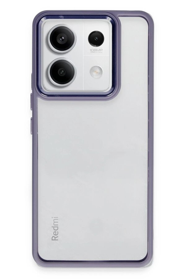 CepteToptan Xiaomi Redmi Note 13 Pro 4G Kılıf Power Silikon - Lila - DROPX6103-1821
