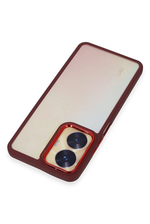 Realme C55 Kılıf Dora Kapak - Kırmızı - Dropx7295-9908
